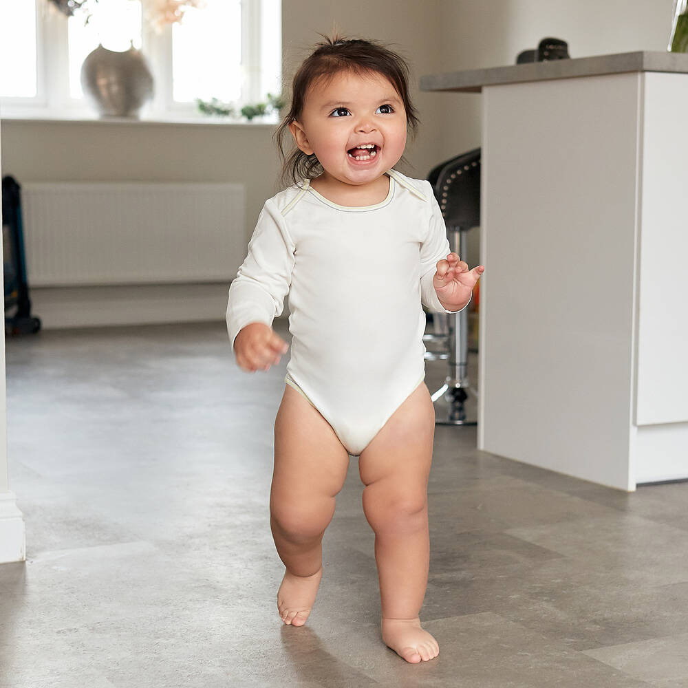 تشلدرن صالون إيسينشيلز-تبان بأكمام طويلة قطن عضوي للأطفال (عدد 5) | Childrensalon Outlet