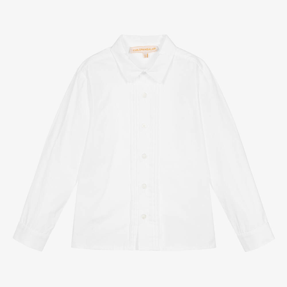 Childrensalon Occasions-Белый атласный костюм из 5 предметов | Childrensalon Outlet