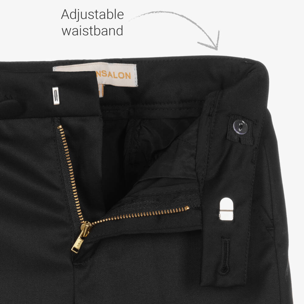 Childrensalon Occasions-Кремовый костюм с атласной отделкой для мальчиков | Childrensalon Outlet