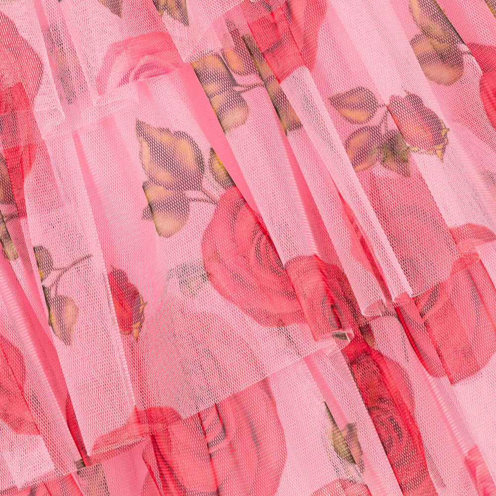 تشلدرن صالون-تنورة تول لون زهري للبنات | Childrensalon Outlet