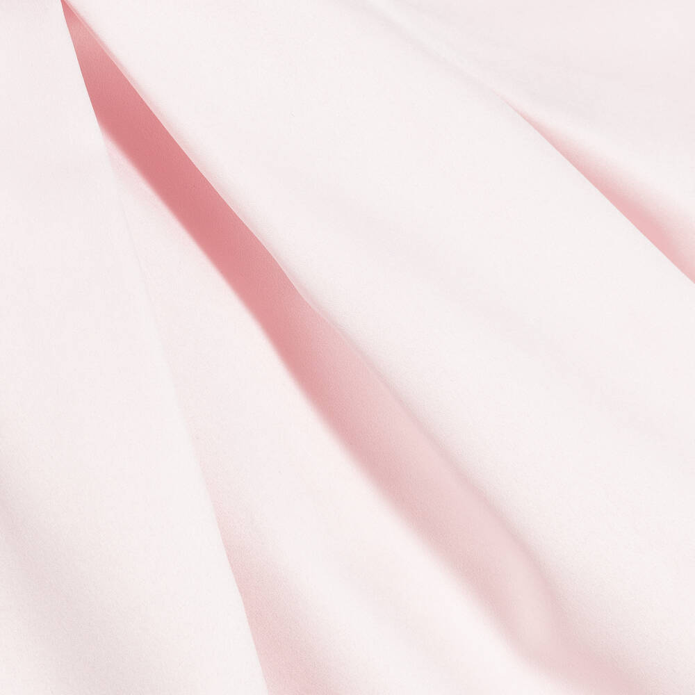 Childrensalon Occasions-Girls Pink Satin Bow Dress | Childrensalon Outlet