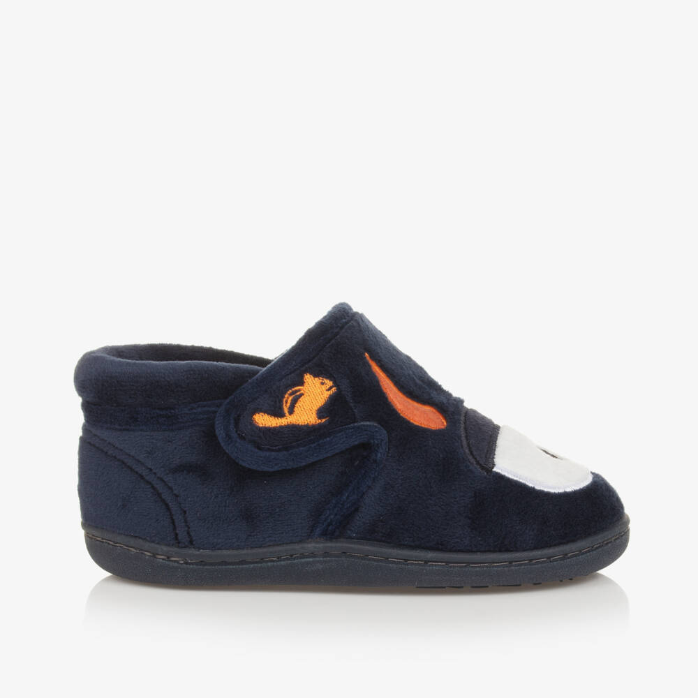 Chipmunks-نعال صوفية زرقاء بشكل وحش للأطفال | Childrensalon Outlet