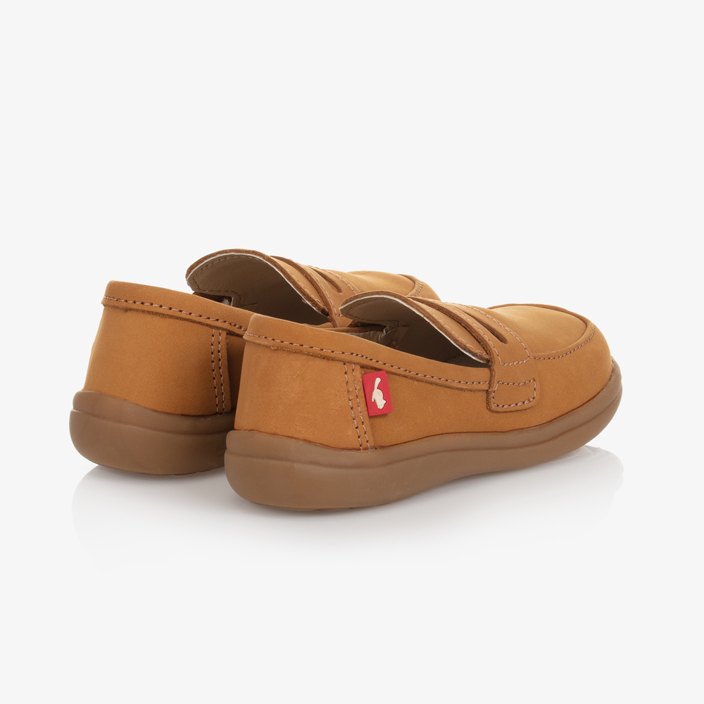 Boys discount tan loafers