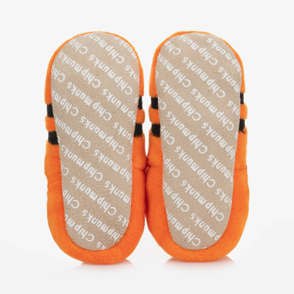 Chipmunks-Boys Orange Tiger Pre-Walkers | Childrensalon Outlet