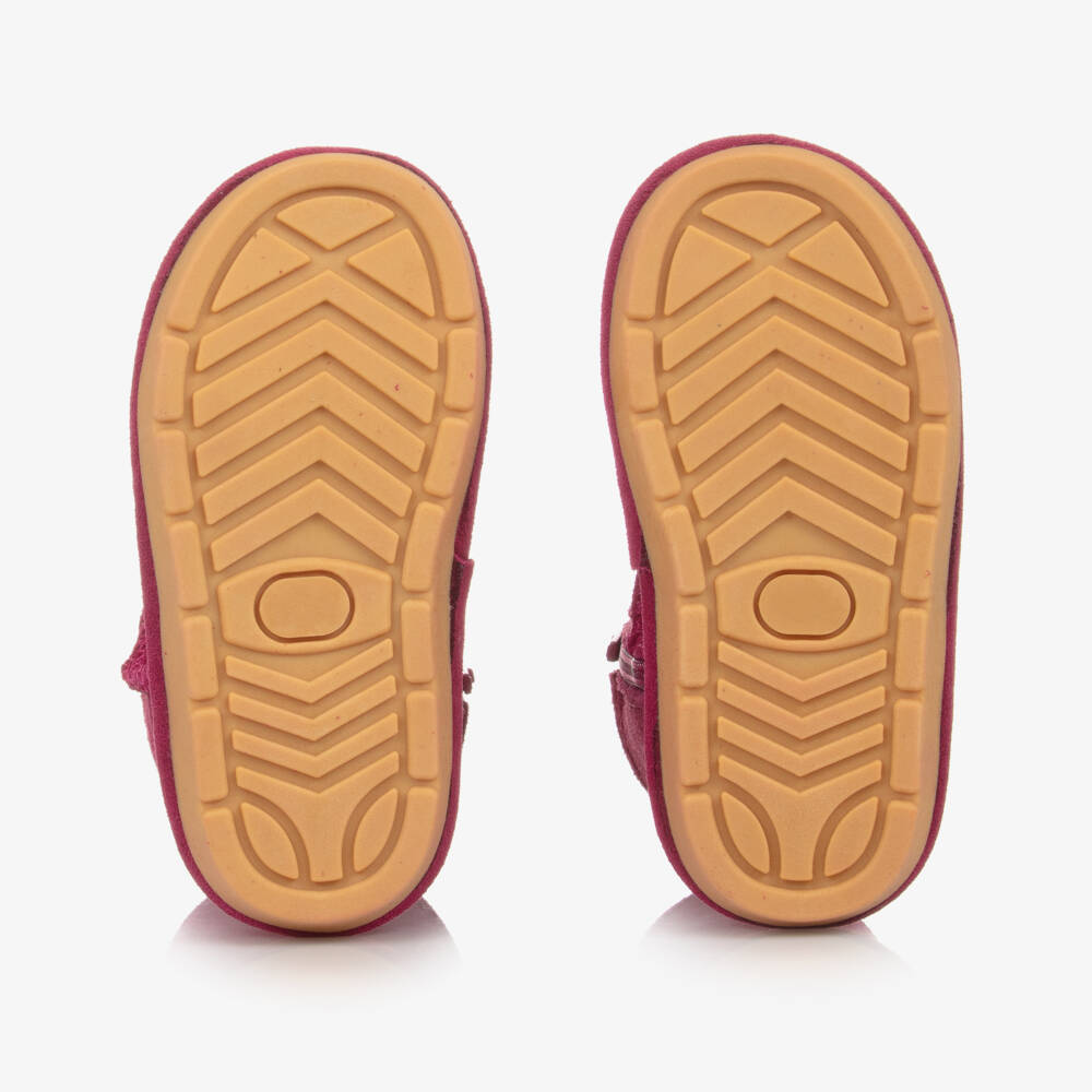 Chipmunks-Розовые замшевые сапожки для девочек | Childrensalon Outlet