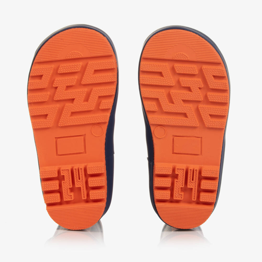 Chipmunks-أحذية مطر زرقاء للأطفال بتصميم وحش مضيء | Childrensalon Outlet