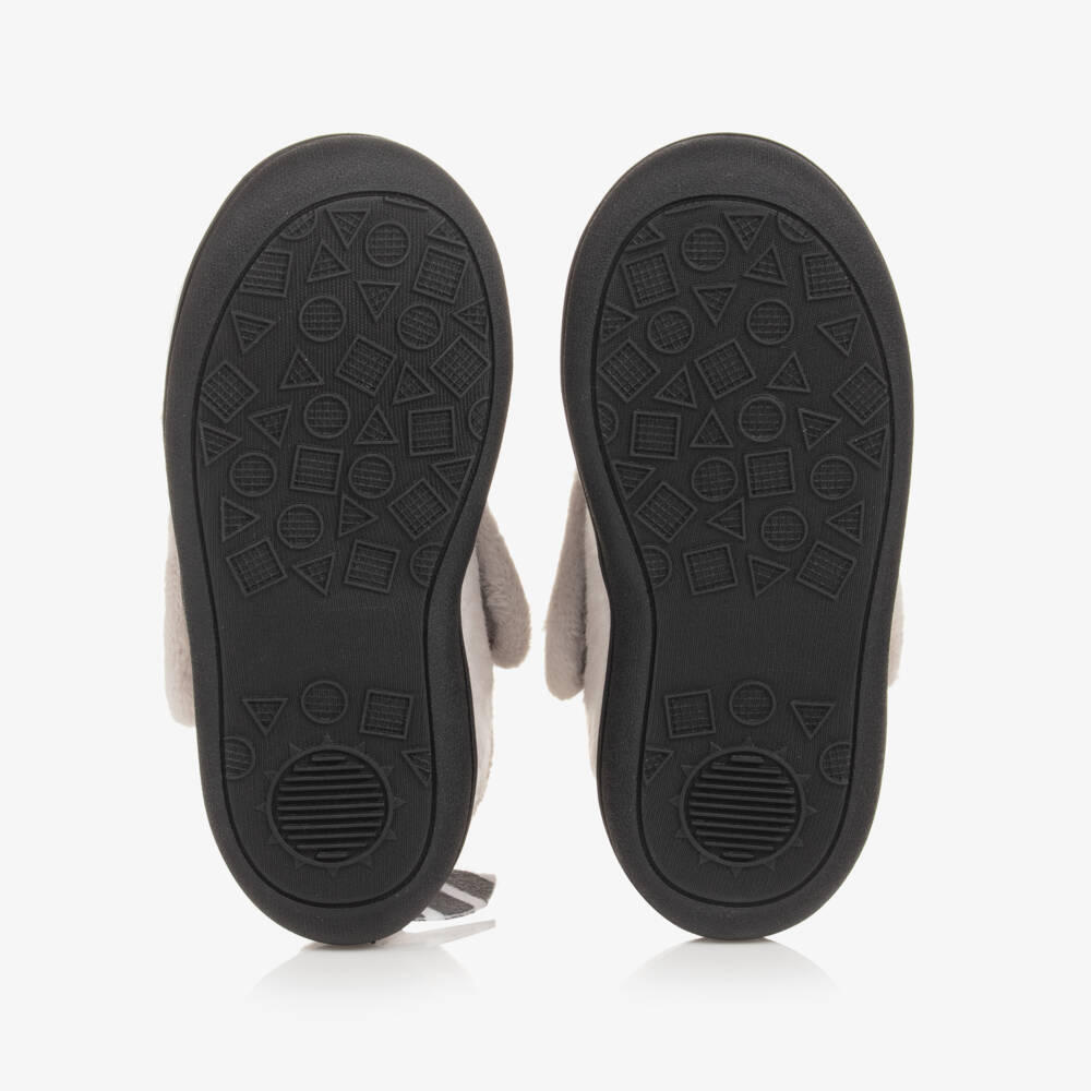 Chipmunks-نعال راكون رمادية فاخرة للأطفال | Childrensalon Outlet