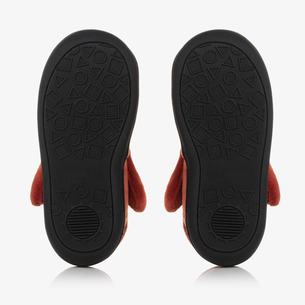 Chipmunks-شبشب فيلكرو برتقالي للأطفال | Childrensalon Outlet