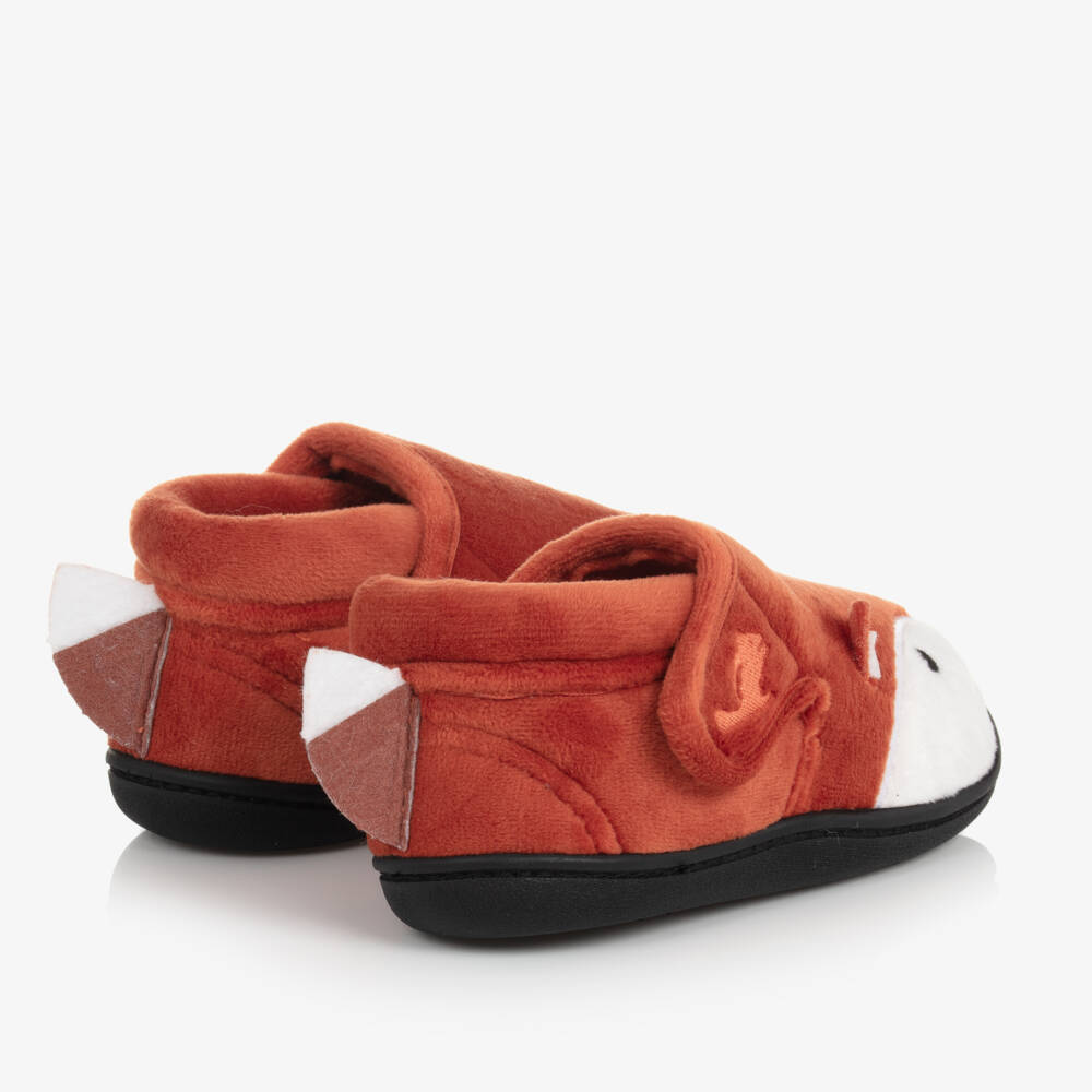 Chipmunks-شبشب فيلكرو برتقالي للأطفال | Childrensalon Outlet