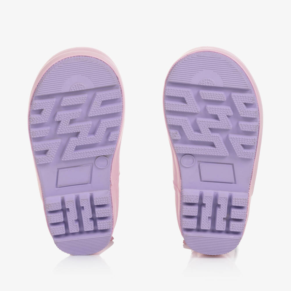 Chipmunks-Purple & Pink Unicorn Rain Boots | Childrensalon Outlet