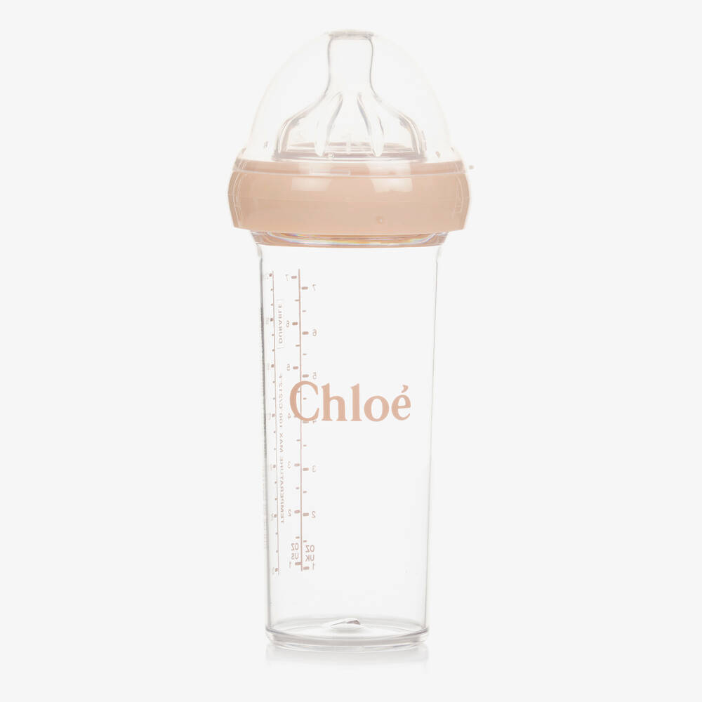 Chloé - Biberon rose bébé fille (210 ml) | Childrensalon