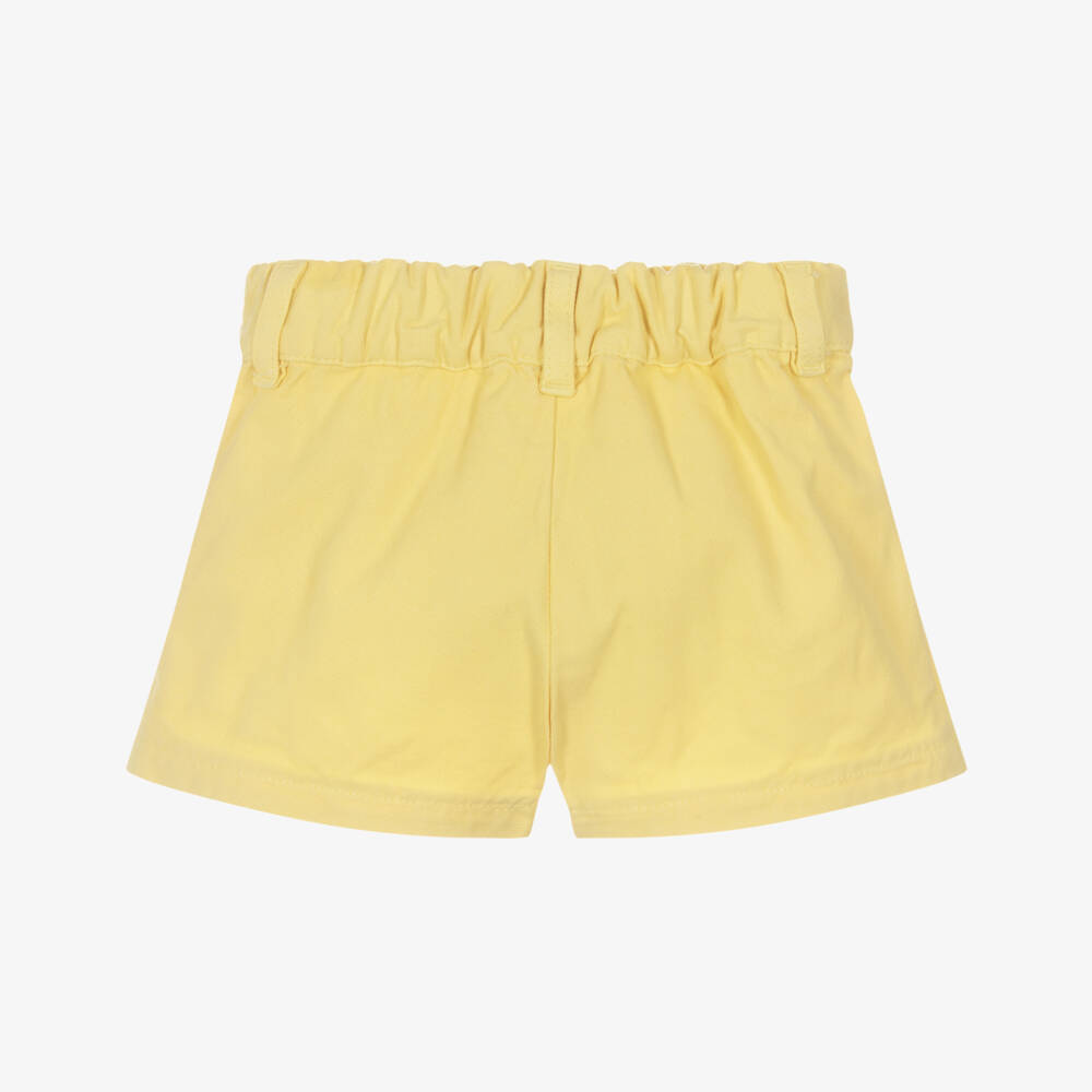 Chloé-Желтые шорты для девочек | Childrensalon Outlet