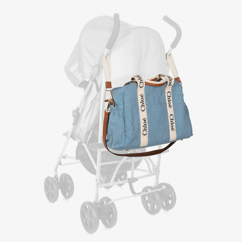 Chloe Blue Denim Changing Bag 45cm