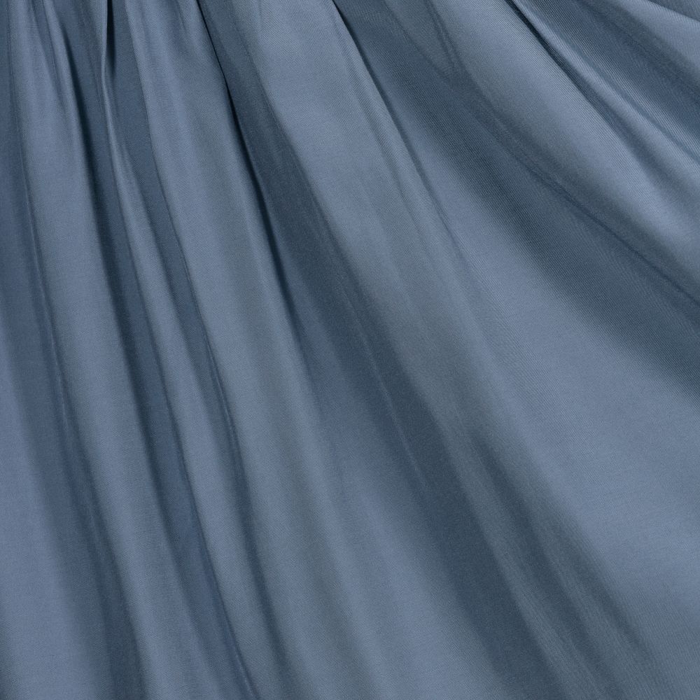 Chloé-Синяя шелковая юбка в цветочек | Childrensalon Outlet