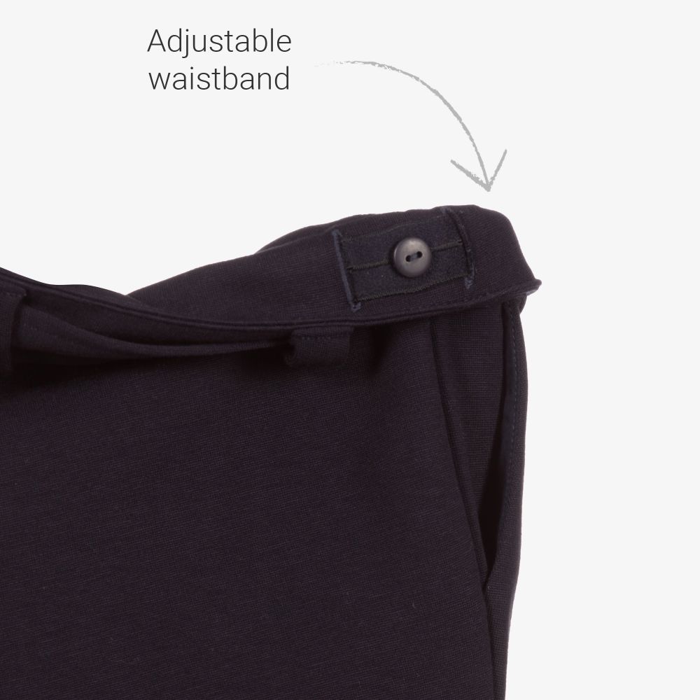 Chloé-Blue Milano Jersey Trousers | Childrensalon Outlet