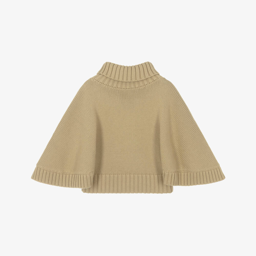 Chloé-سويتر كاب قطني بيج للبنات | Childrensalon Outlet