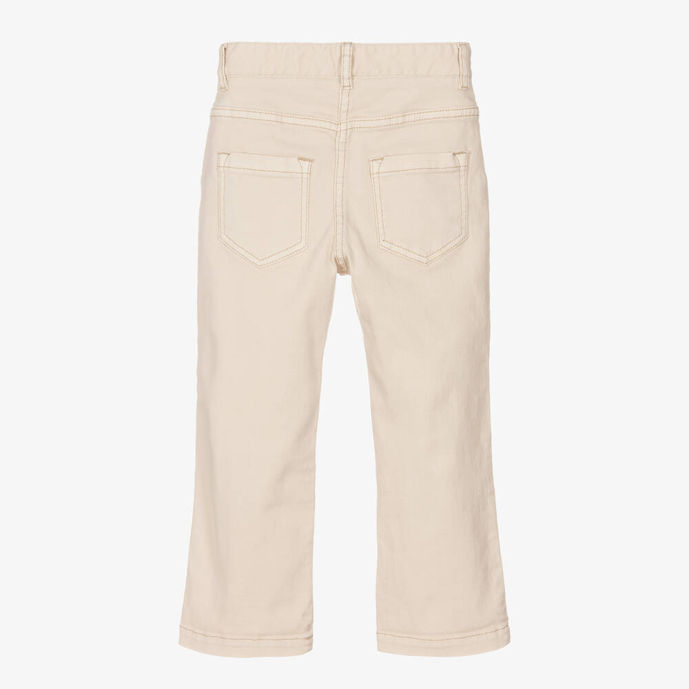 Jean droit hotsell beige