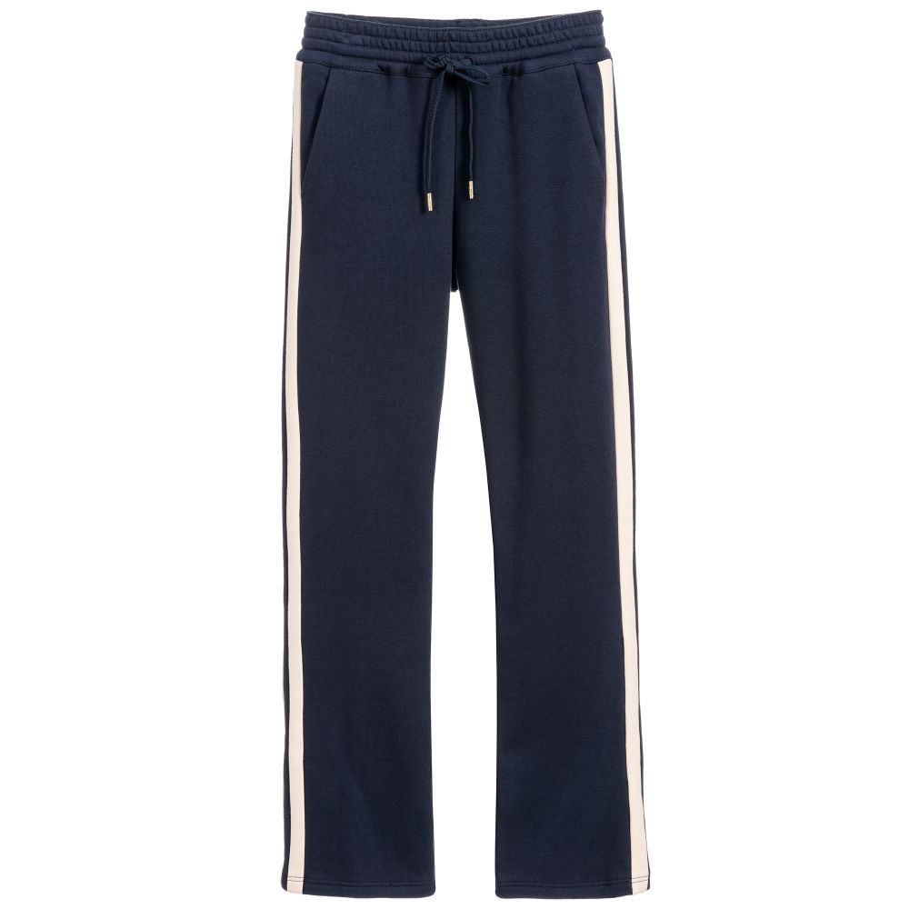 CHLOÉ sweatpants Navy Blue for girls