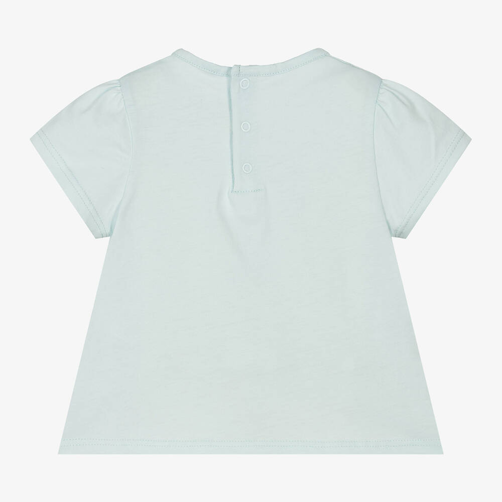 Tシャツ・カットソー CHLOE SHORT COTTON T-SHIRT Chloé Crew Neck Logo T Shirt In Cotton Jersey in Blossom