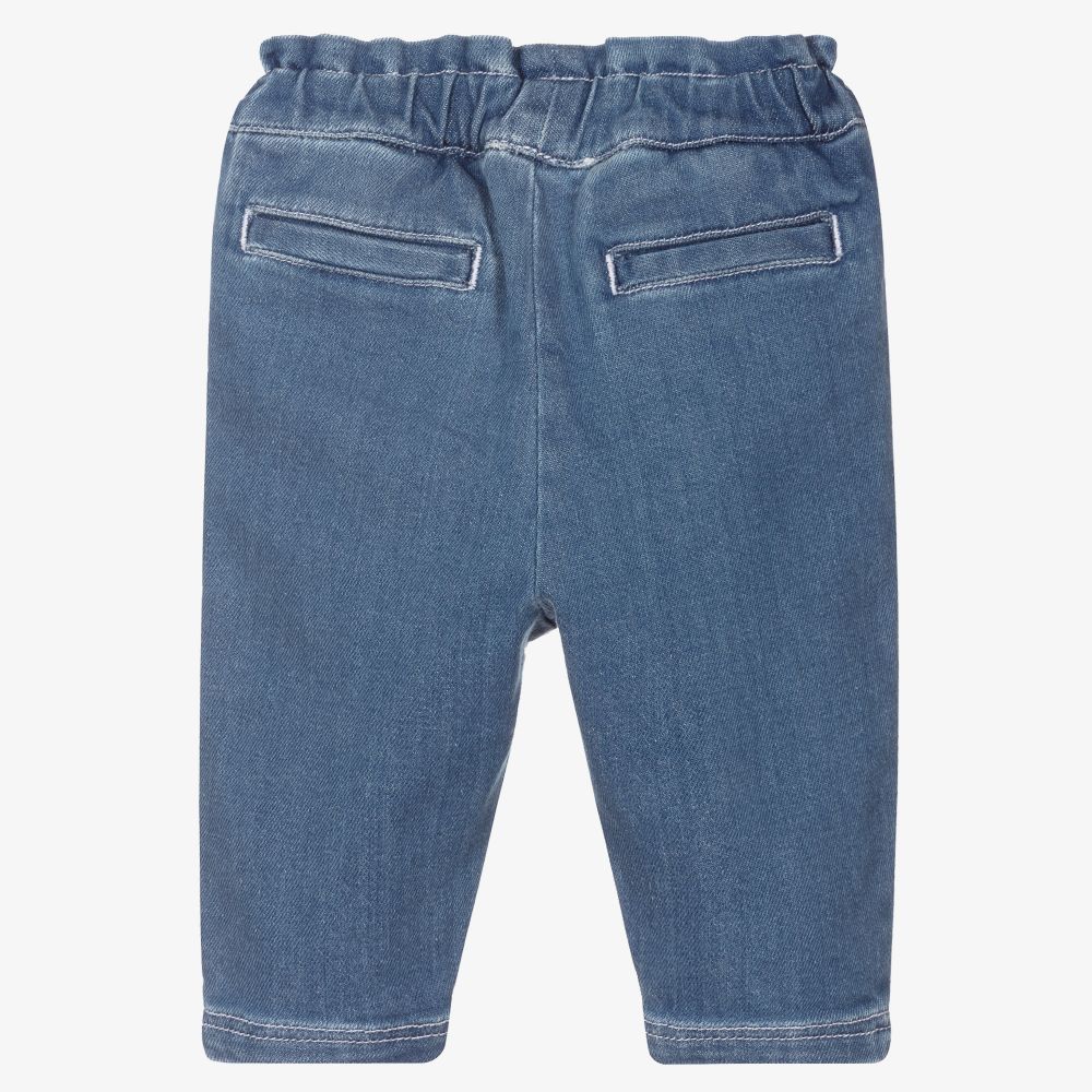 Chloé-Girls Blue Denim Jeans | Childrensalon Outlet