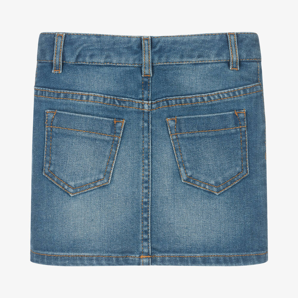 Chloé-Синяя джинсовая мини-юбка | Childrensalon Outlet