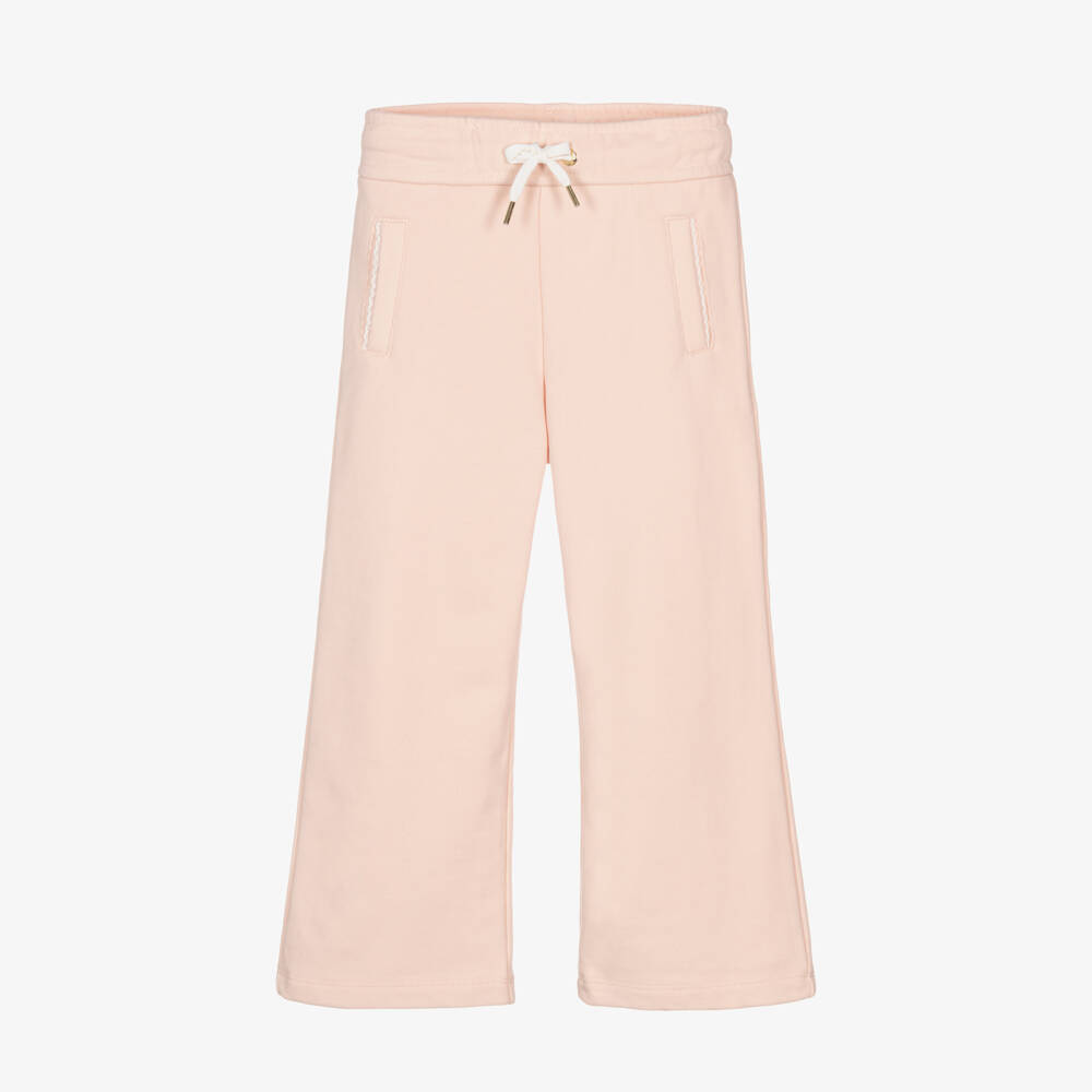 Chloé-بنطلون جوجرز وردي للبنات | Childrensalon Outlet