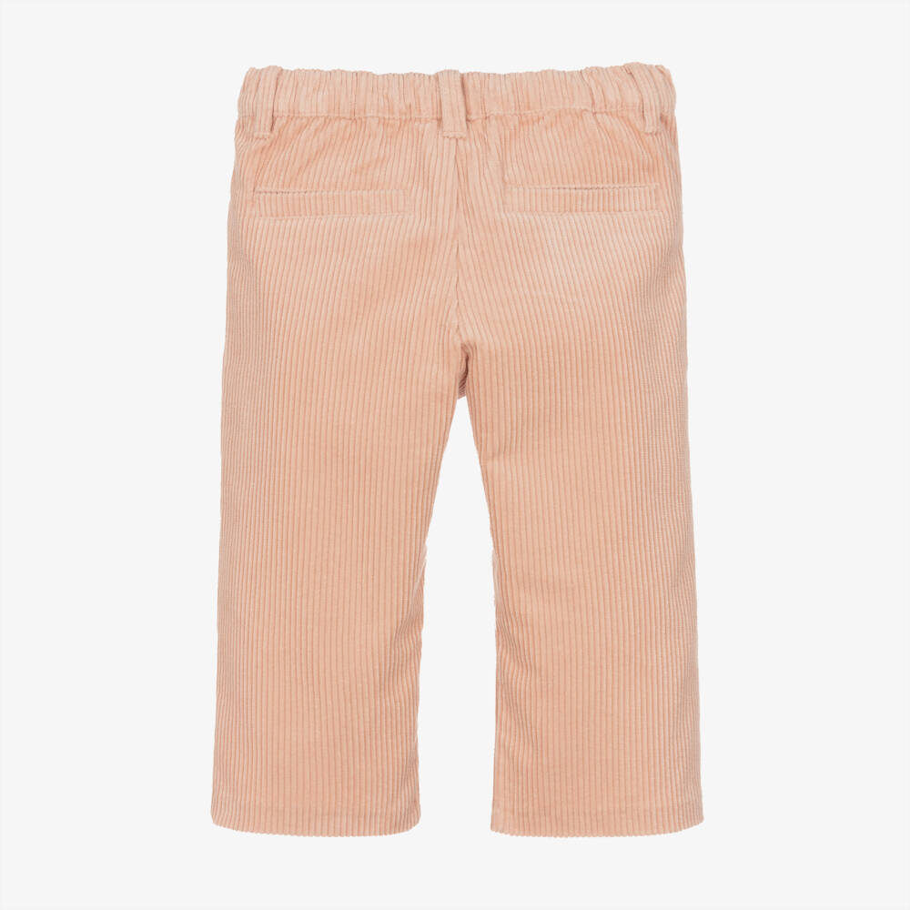 Chloé-Girls Blush Corduroy Trousers | Childrensalon Outlet