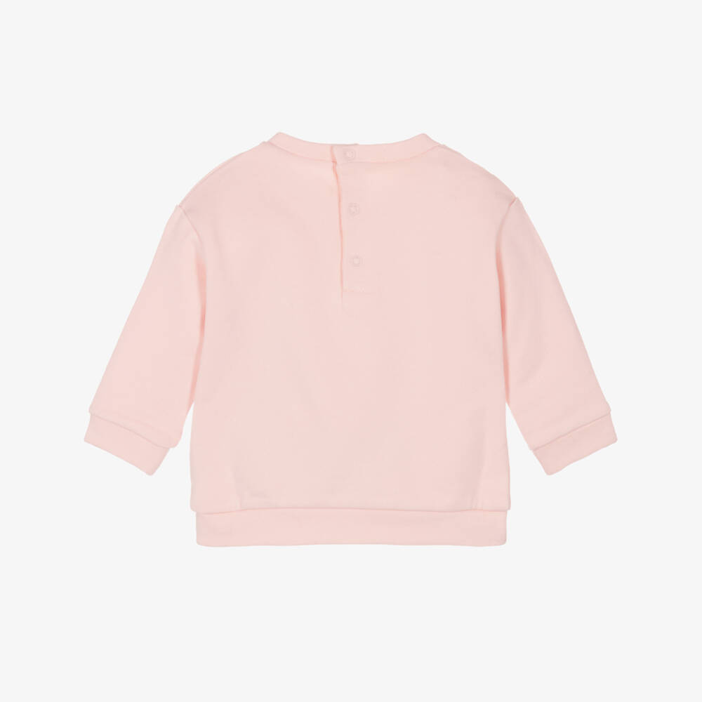 Chloé-Girls Blush Organic Cotton Top | Childrensalon Outlet