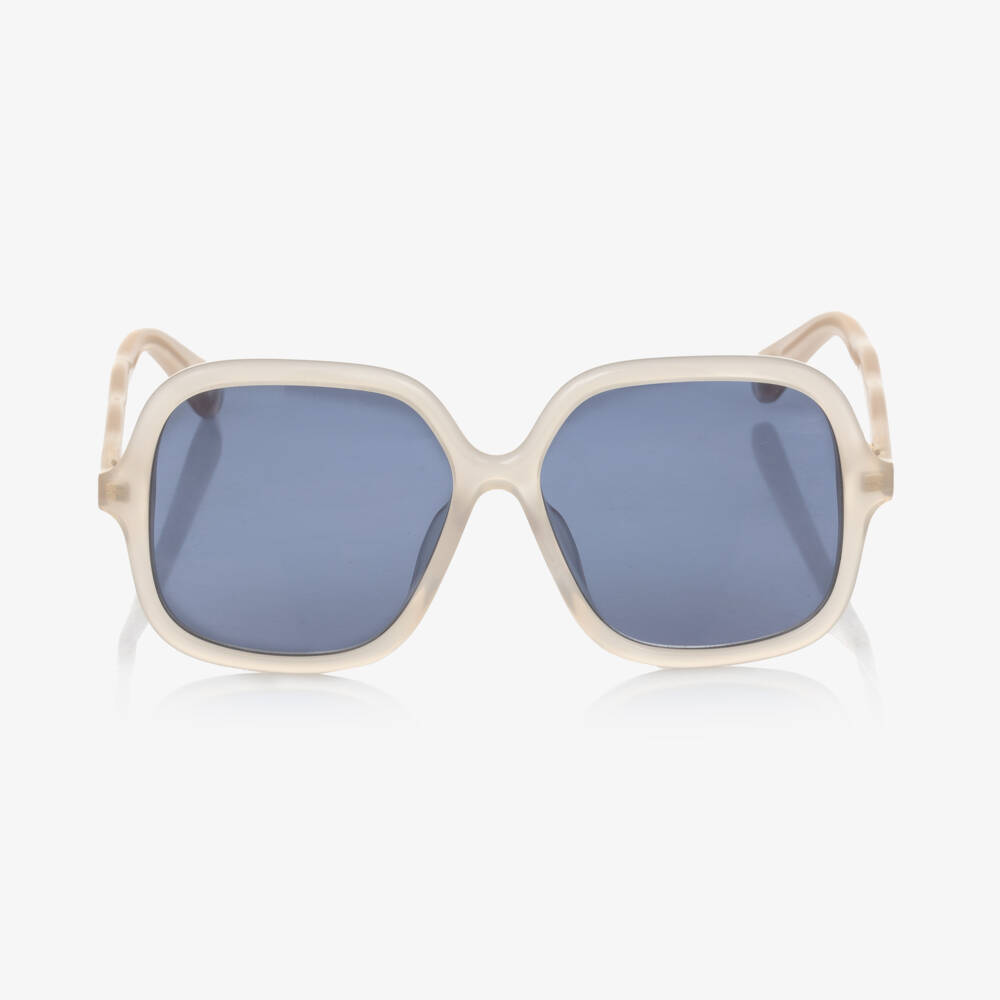Chloé-Girls Chic White Sunshades | Childrensalon Outlet