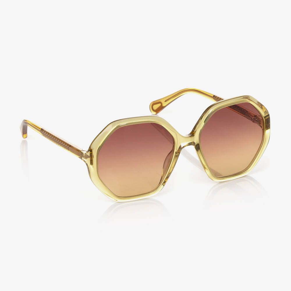 Sunglasses Chloe Chloe CC0004S Yellow