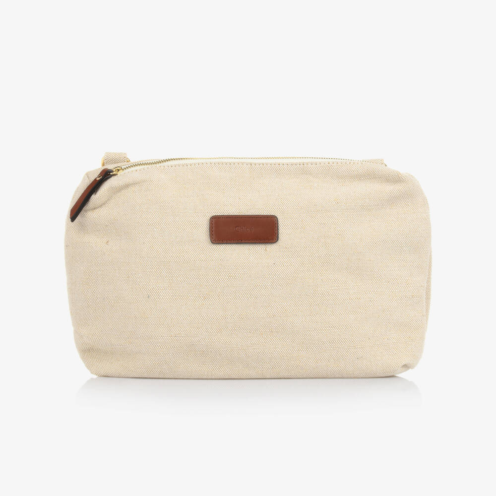 Chloé-Girls Elegant Beige Baby Tote | Childrensalon Outlet