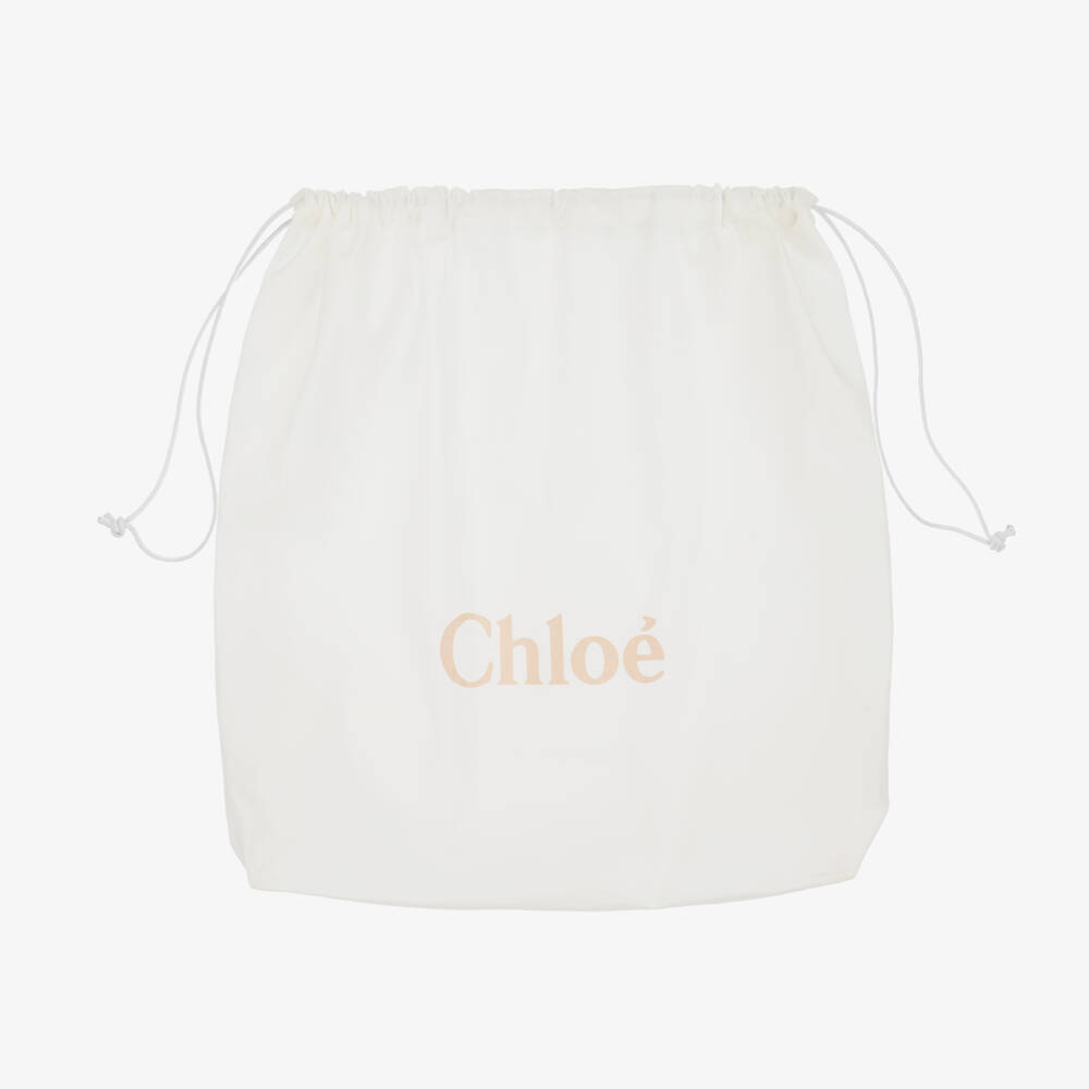 Chloé-Girls Elegant Blue Carry-All Tote | Childrensalon Outlet