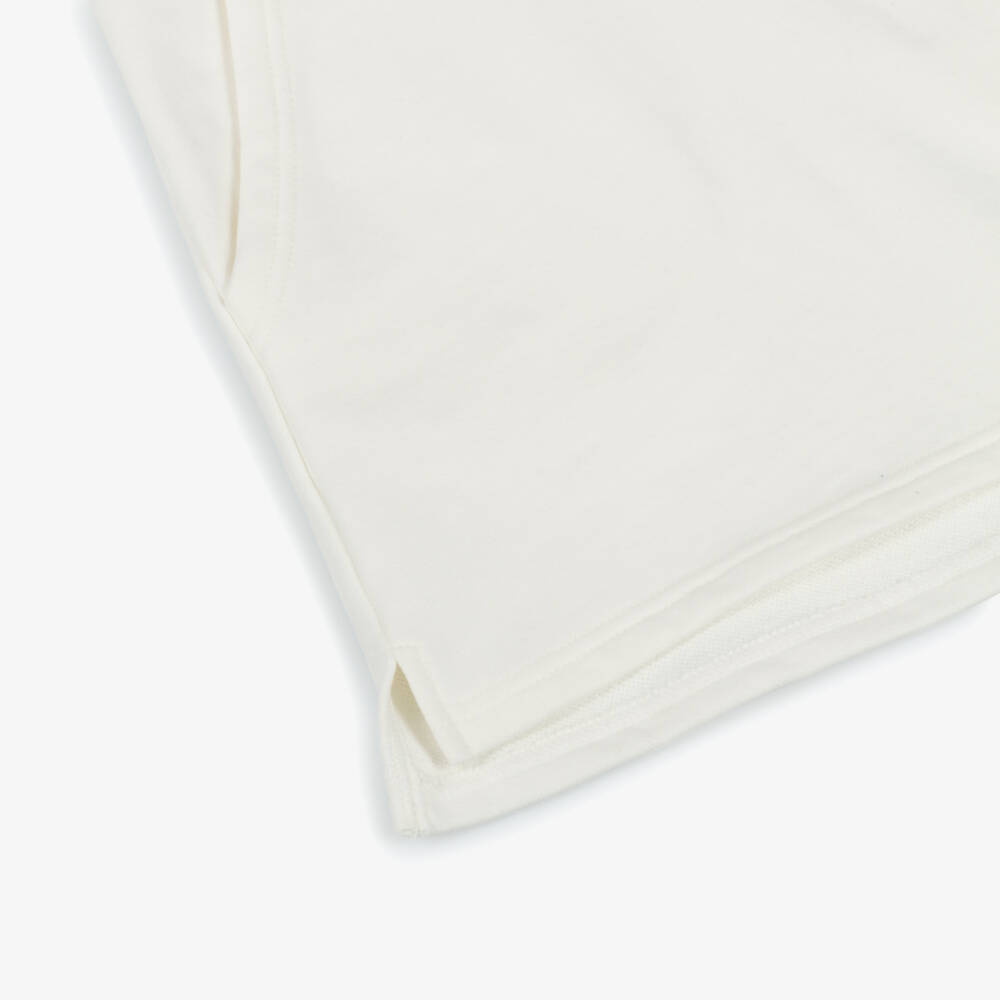 Chloé-Girls Elegant Ivory Hooded Tunic | Childrensalon Outlet