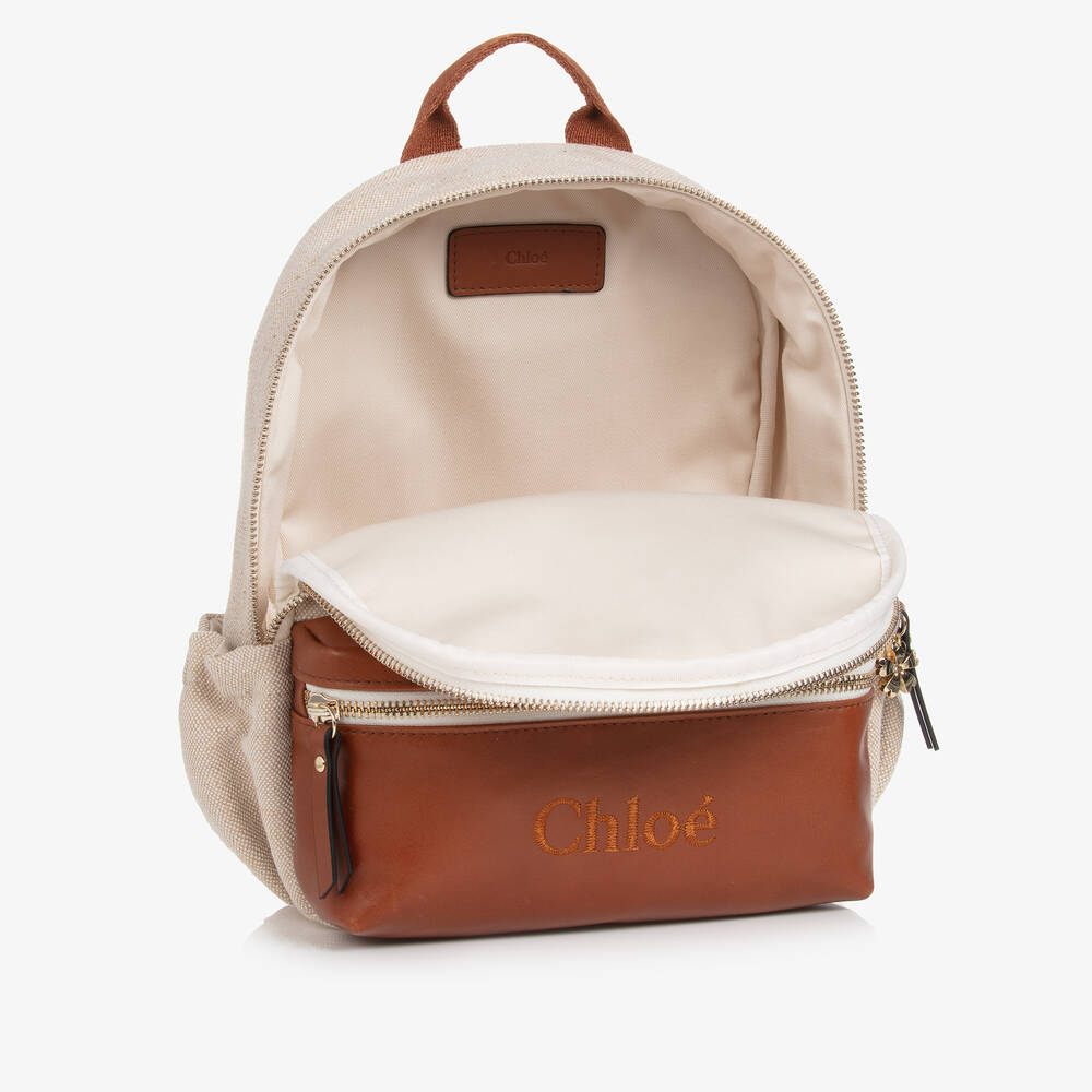 Chlo Sac dos ivoire Fille 31 cm