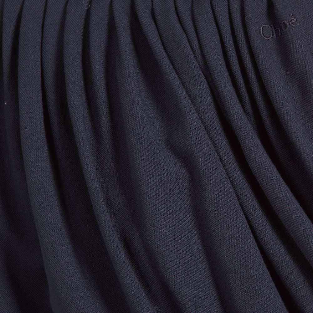 Chloé-Girls Navy Blue Culottes | Childrensalon Outlet