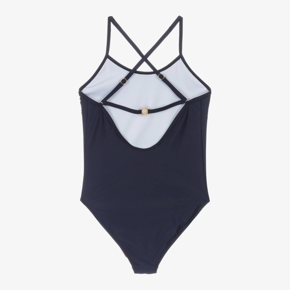 Chloé-مايوه بحري فاخر للبنات بشعار المصمم | Childrensalon Outlet