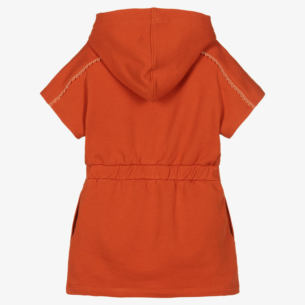 Orange hoodie sales for girls