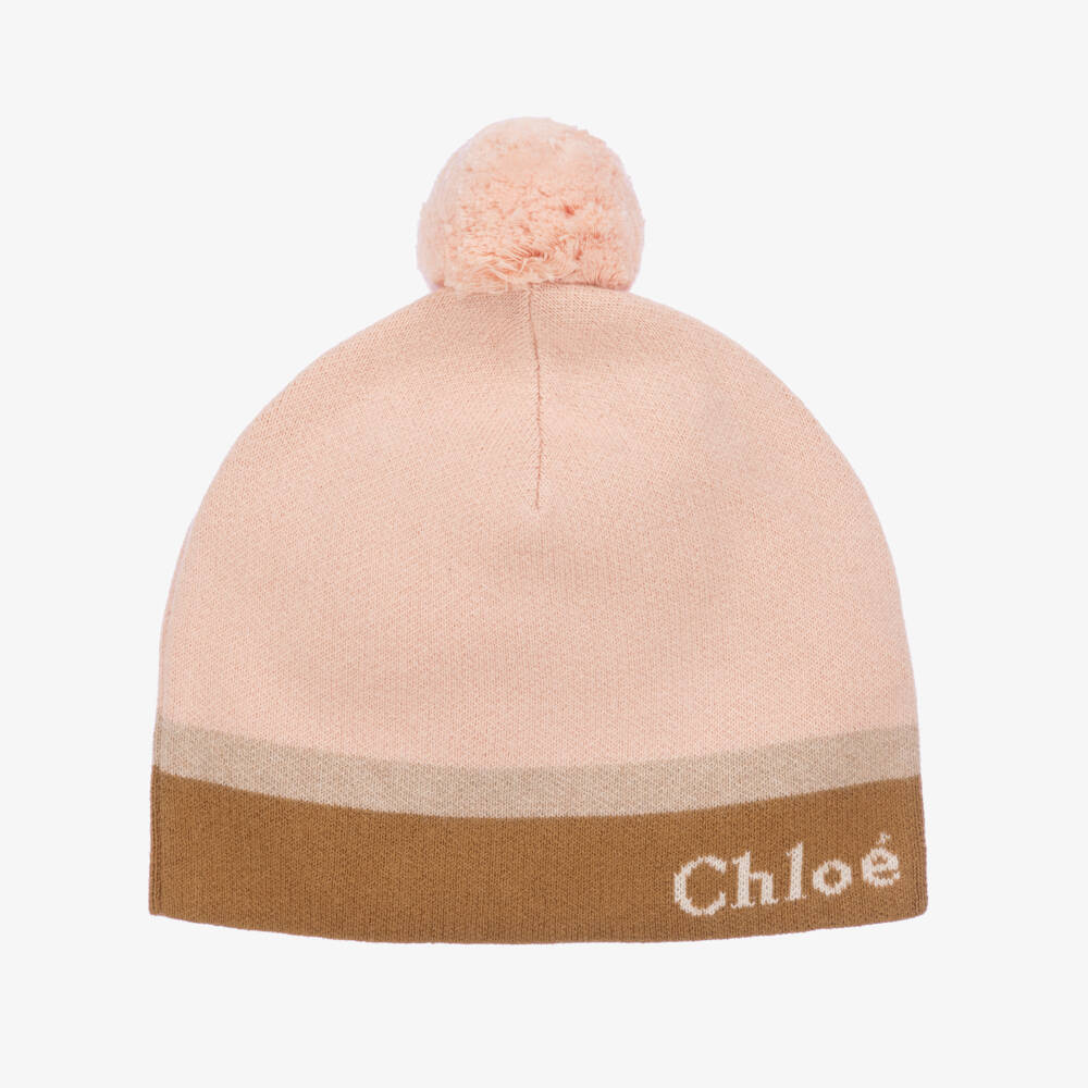 Chloé-Girls Organic Cotton Wool Hat | Childrensalon Outlet
