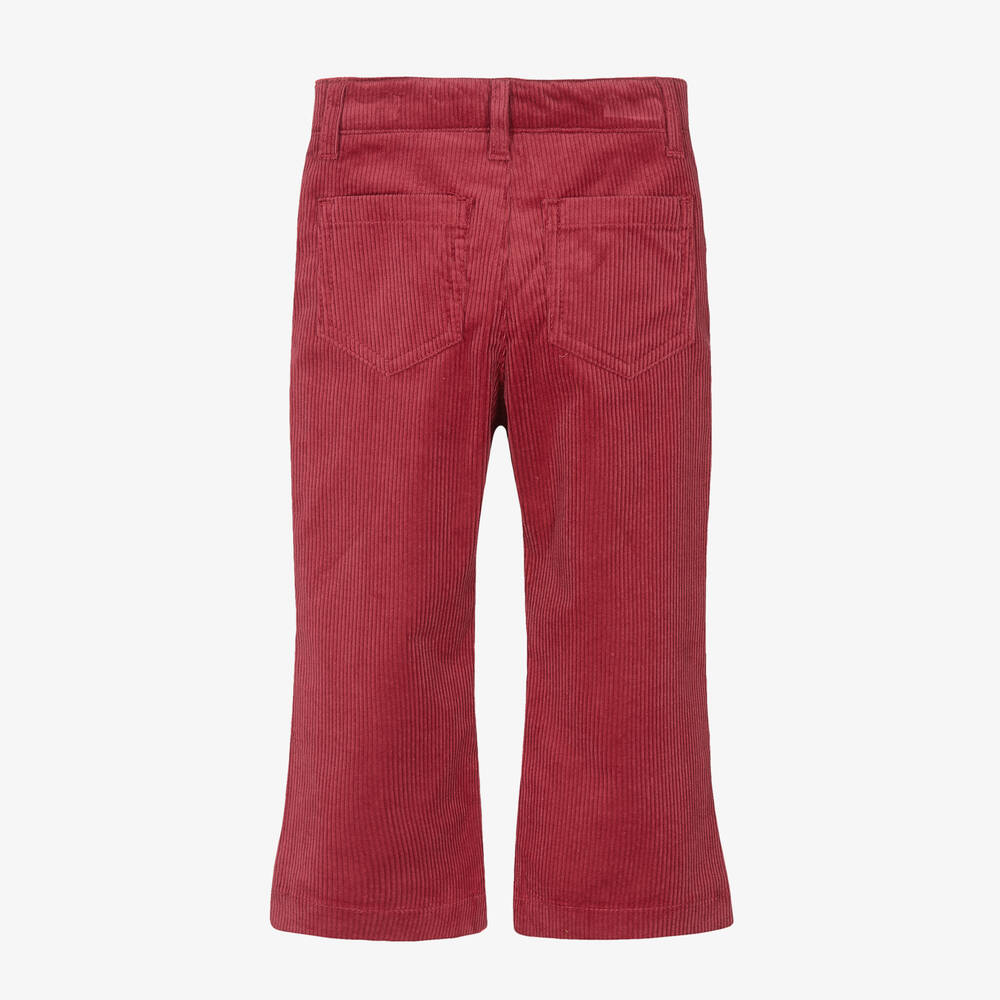 كلوي-بنطلون قطن كوردروي لون زهري للبنات | Childrensalon Outlet