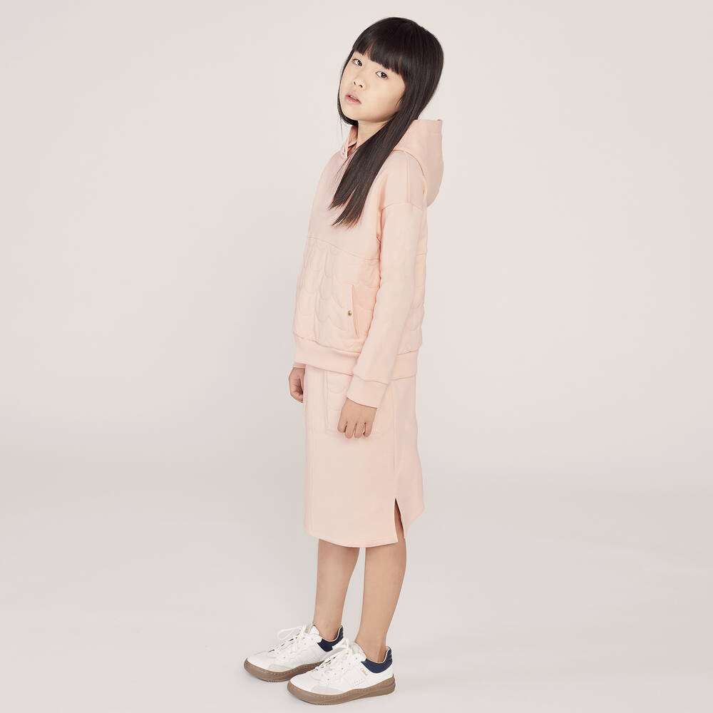 Chloé-Girls Pink Cotton Jersey Skirt | Childrensalon Outlet