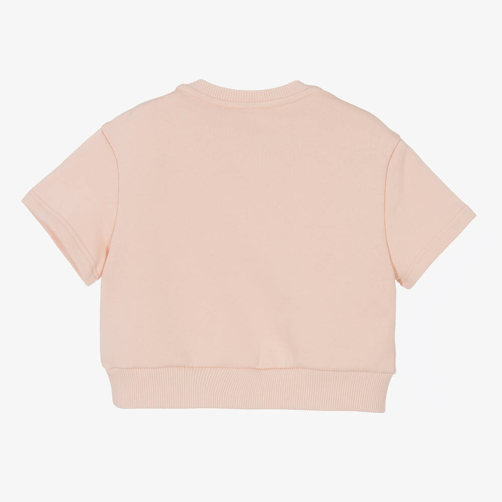 Chloé-Розовый хлопковый свитшот | Childrensalon Outlet
