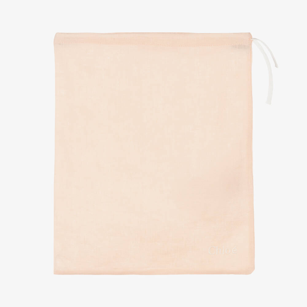 كلوي-قميص نوم قطن عضوي لون زهري للبنات | Childrensalon Outlet