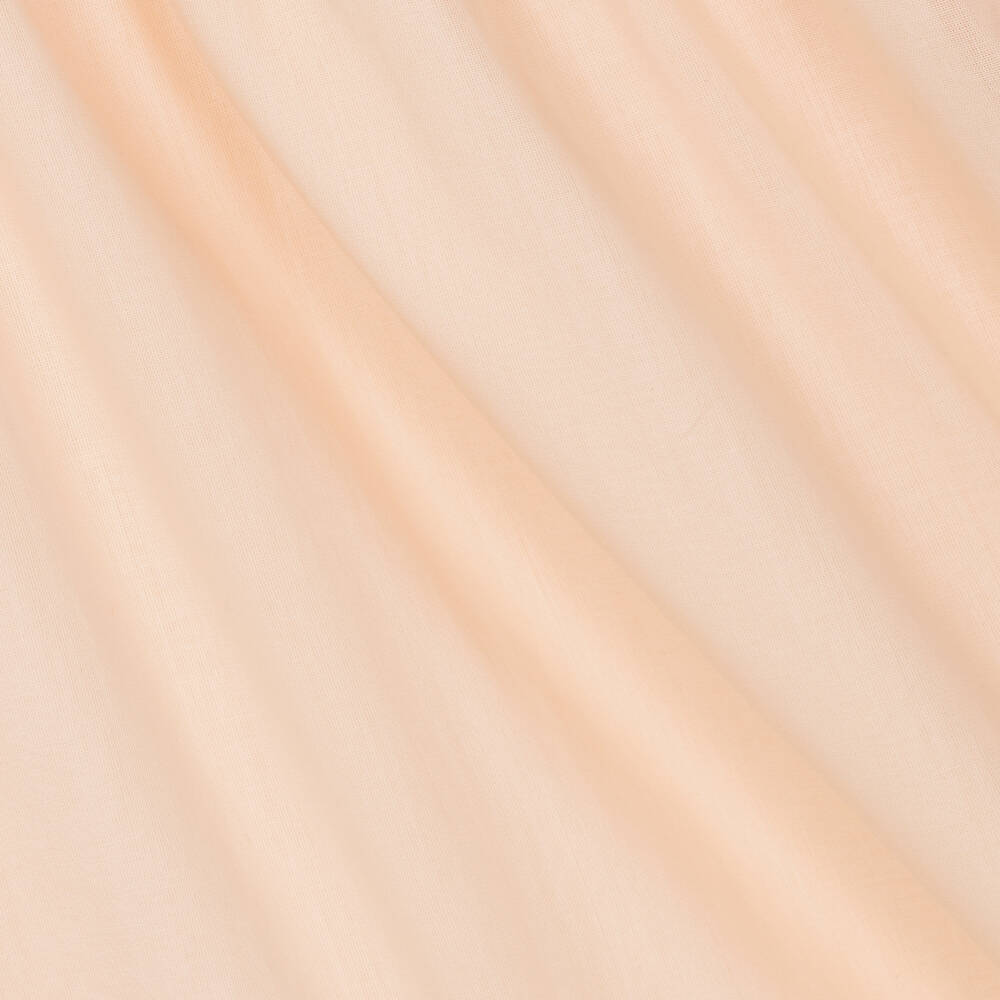 Chloé-فستان قطن فوال وكروشيه لون زهري | Childrensalon Outlet