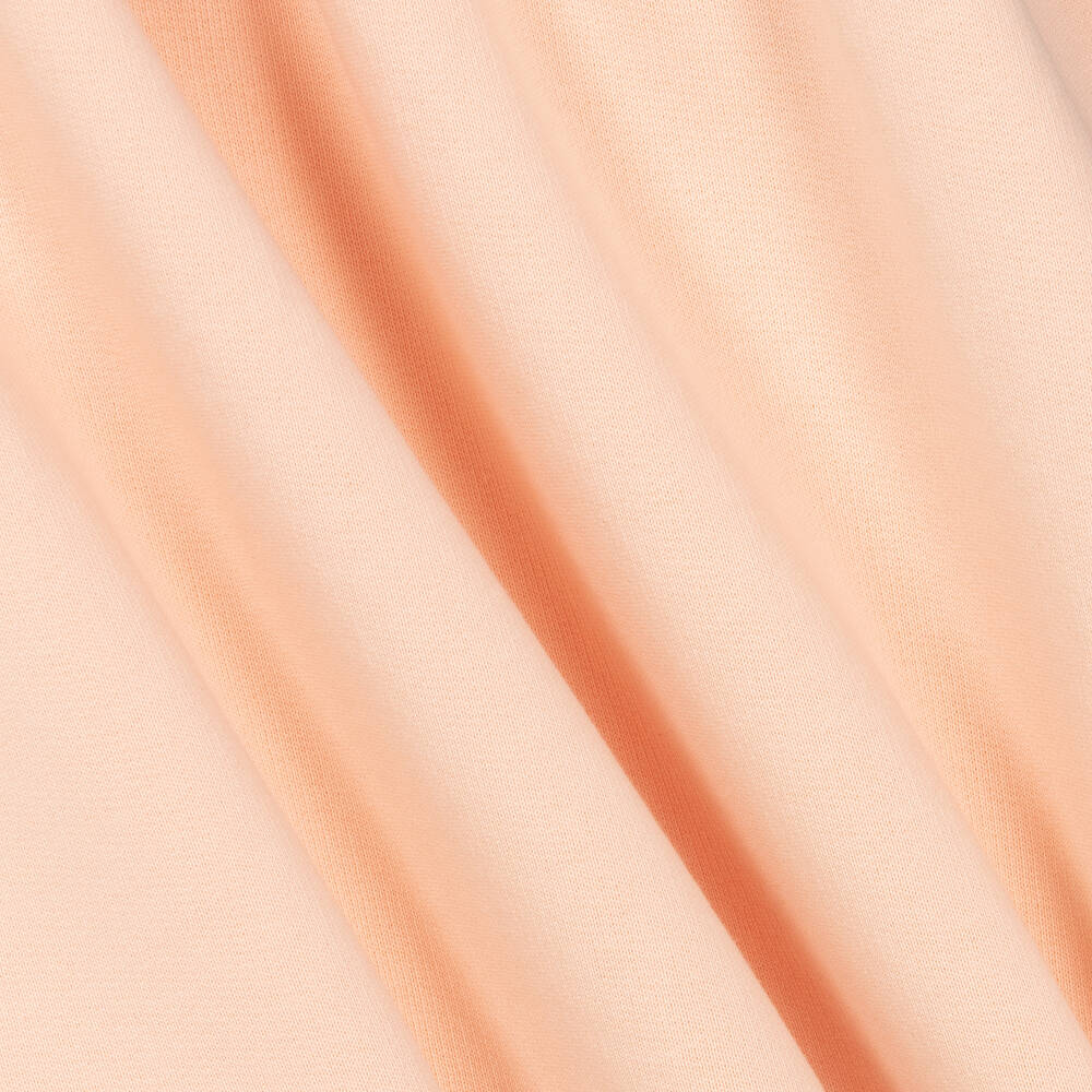 Chloé-Girls Pink Organic Cotton Embroidered Dress | Childrensalon Outlet