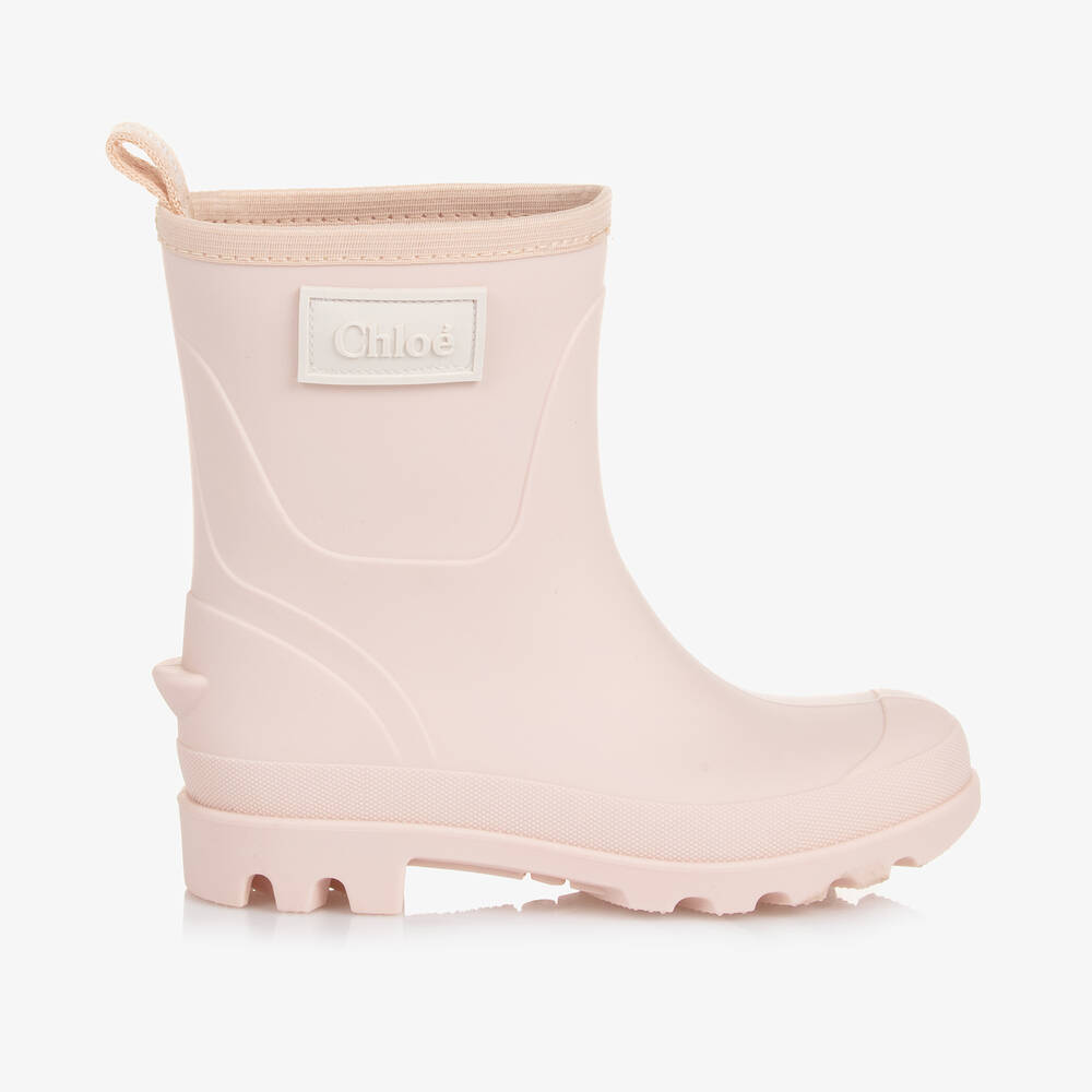 Chlo Rosa kurze Gummistiefel f r M dchen Childrensalon Outlet