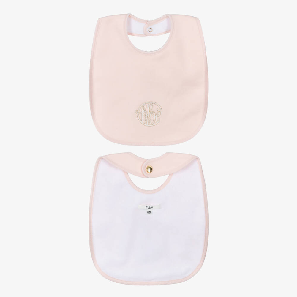 Chloé-Girls Rosy Cotton Onesie Set | Childrensalon Outlet