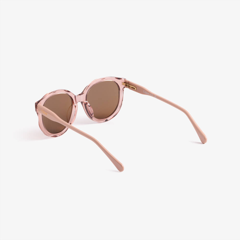 Chloé-Girls Rosy Tint Fashion Shades | Childrensalon Outlet