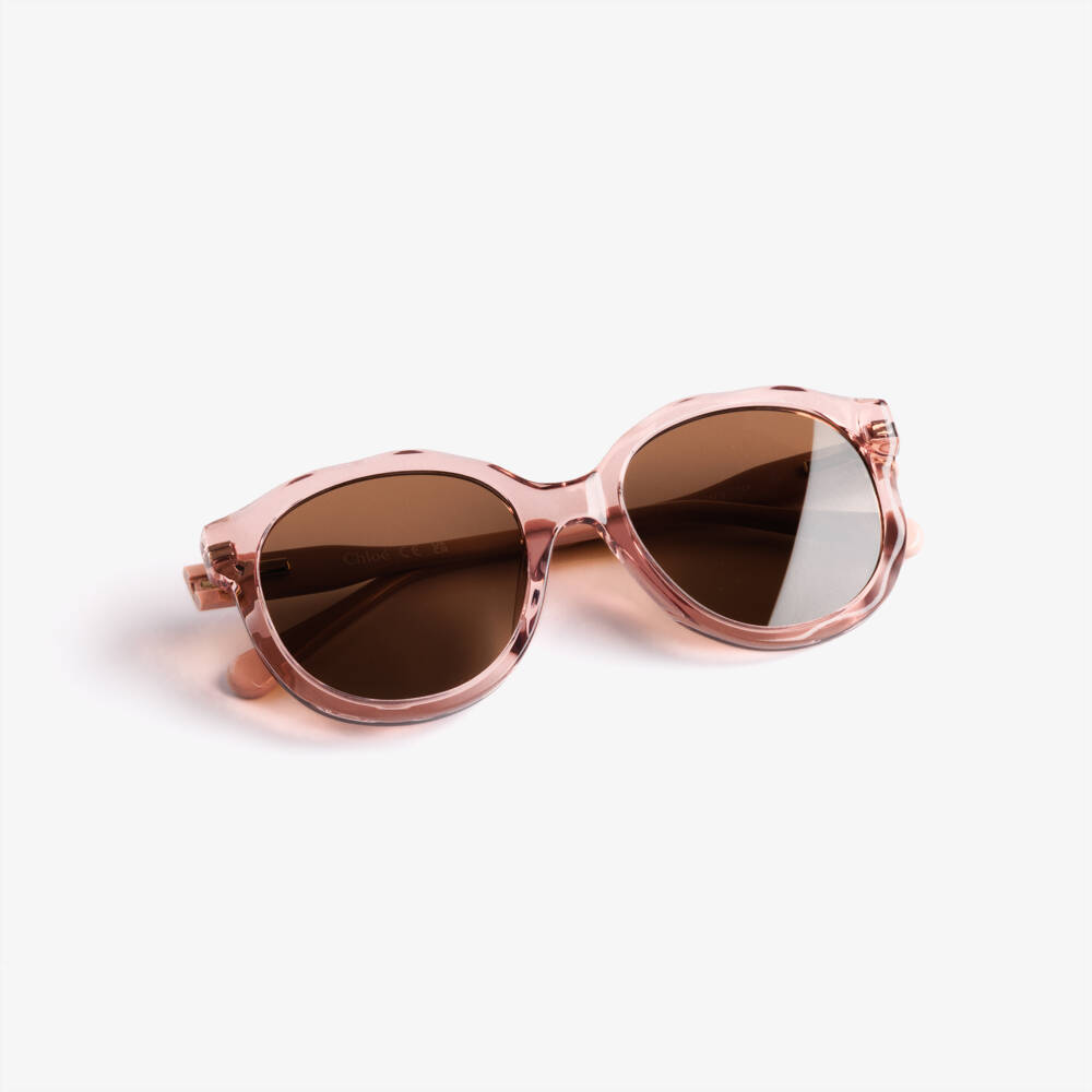 Chloé-Girls Rosy Tint Fashion Shades | Childrensalon Outlet