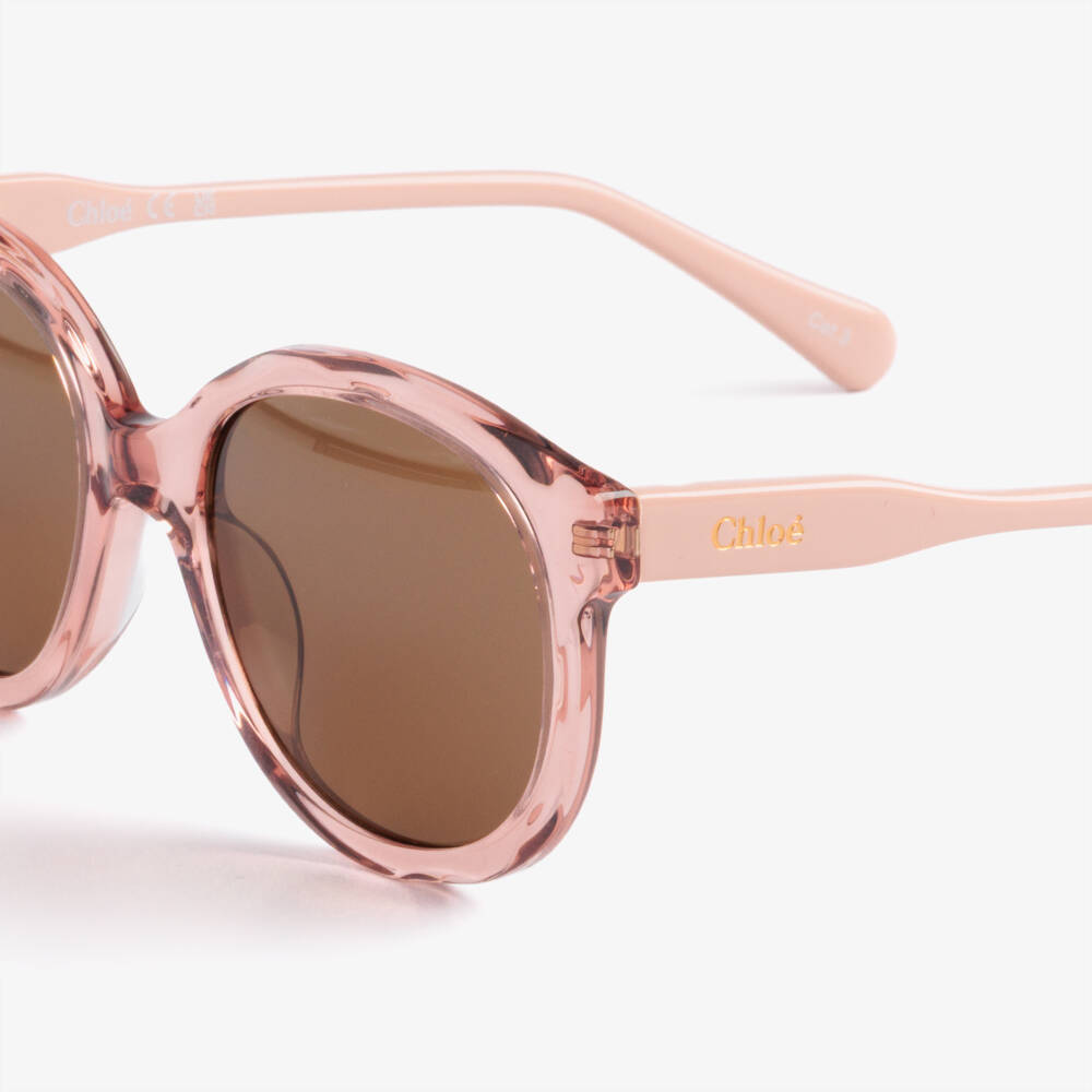 Chloé-Girls Rosy Tint Fashion Shades | Childrensalon Outlet