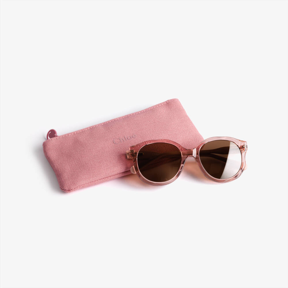 Chloé-Girls Rosy Tint Fashion Shades | Childrensalon Outlet